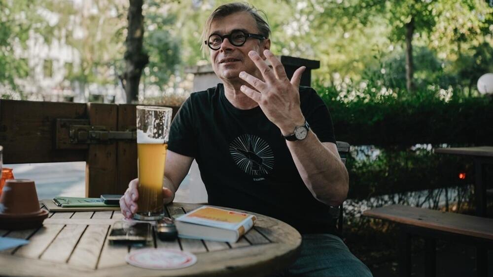 Jaroslav Rudiš, archivní foto z jeho FB profilu